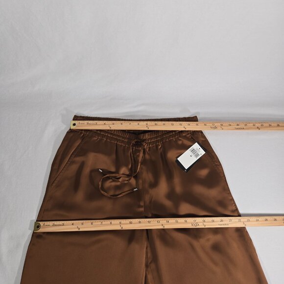 Lauren Ralph Lauren Brown Wide Leg Pants - Picture 14 of 16